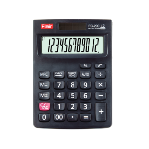 FLAIR DESKTOP CALCULATOR 12 DIGITS FC-290