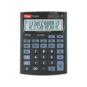 FLAIR DESKTOP CALCULATOR 12 DIGITS FC-600