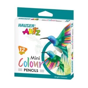 HAUSER MINI COLOR PENCIL 12 TRIANGULAR