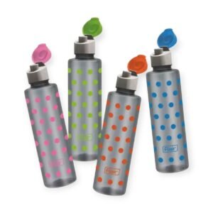 FLAIR PLASTIC BOTTLE WATER POLKA 1000 ML