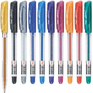 FLAIR GLITTER PENS 10 COLOURS