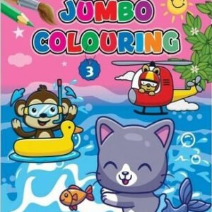 JOLLY KIDS COLORING BOOK JUMBO 120 PAGES