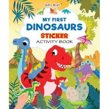 JOLLY KIDS STICKERS ACTIVITY DINAUSUR DESIGN
