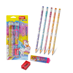 FLAIR UNICORN XTRA DARK PENCIL SET