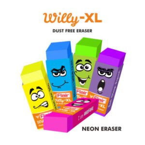 FLAIR DUST FREE ERASER WILLY NEON FA-7002